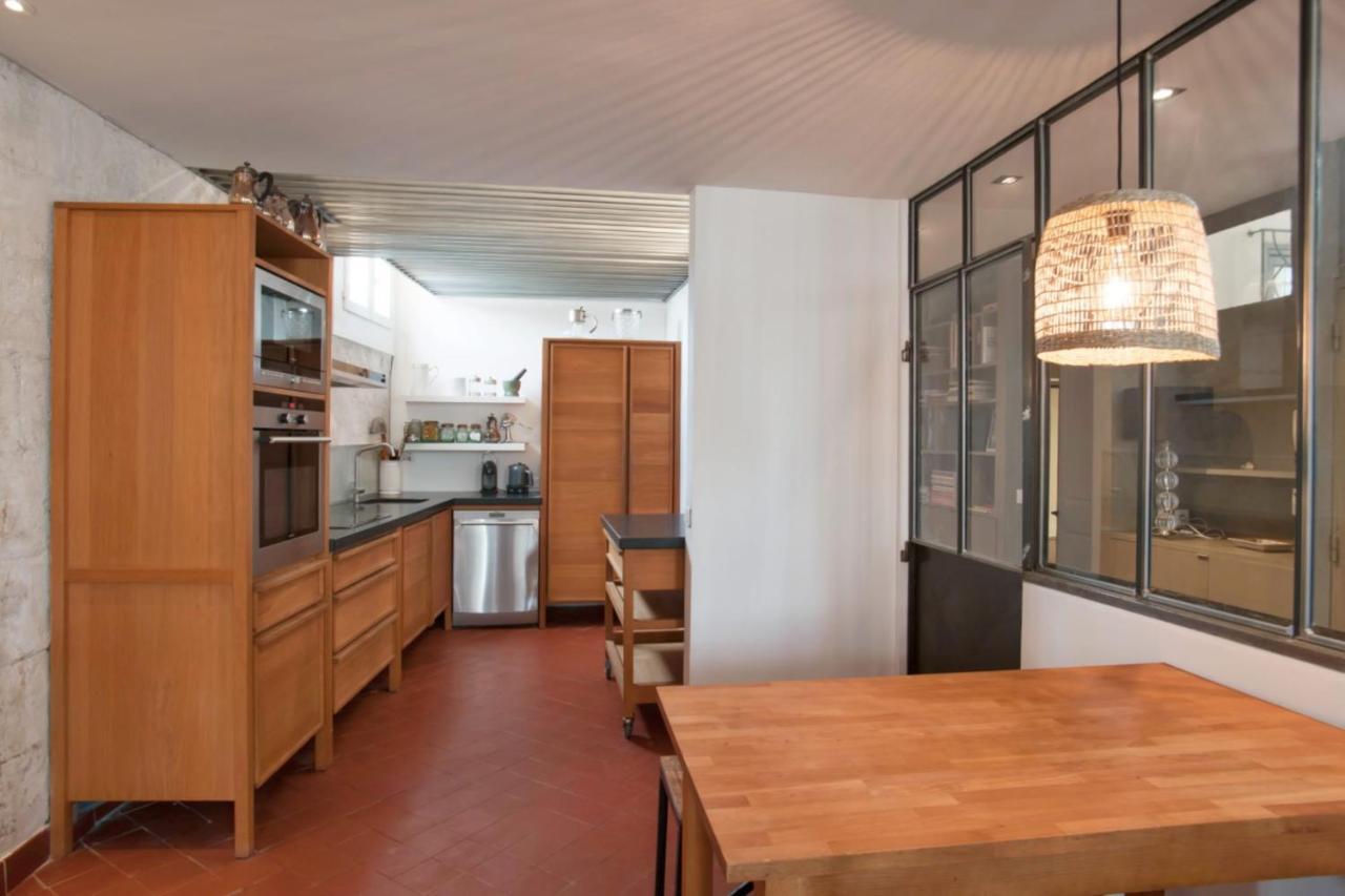 Charming And Large Duplex Flat With Beautiful Terrace In Avignon公寓 外观 照片